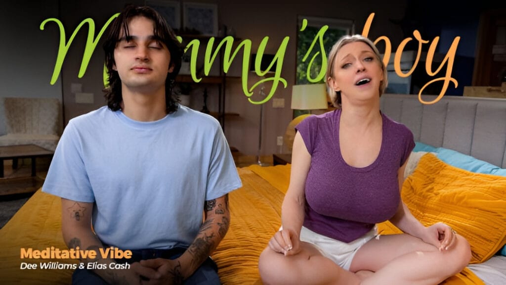 Mommy’sBoy: Dee Williams – Stepson Catches MILF Stepmom with Vibrating Buttplug